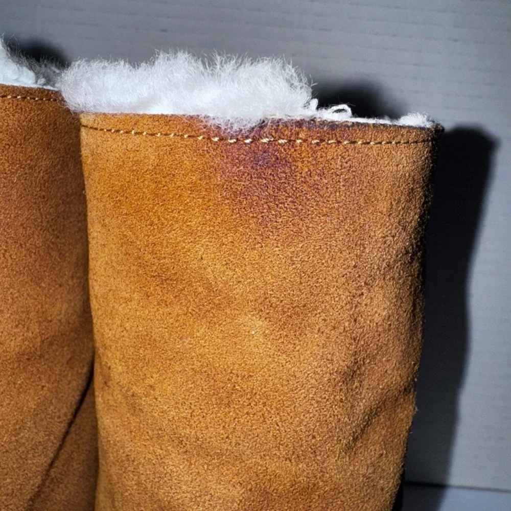 Birkenstock Lahti Mink Suede Shearling Boots 40=9